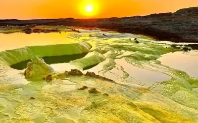 3-Day Afar Expedition to Erta Ale Volcano, Dallol, Danakil Depression & Iconic Camel Caravans