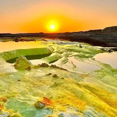 3-Day Afar Expedition to Erta Ale Volcano, Dallol, Danakil Depression & Iconic Camel Caravans